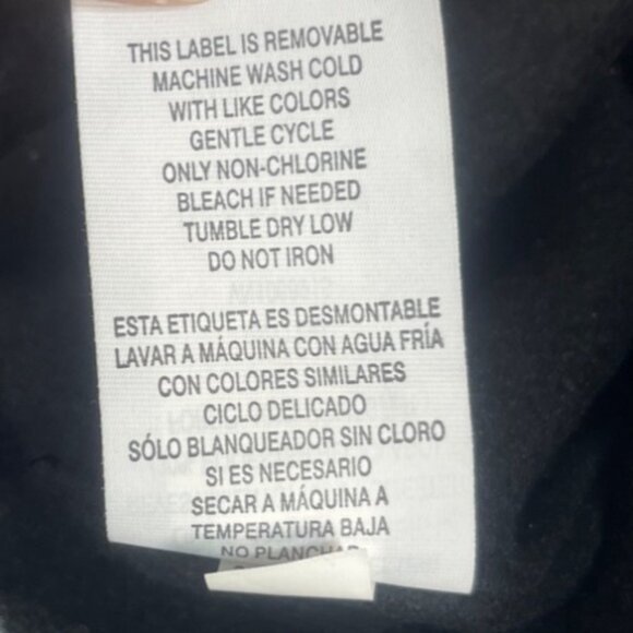 Cat & Jack Flower Print Beanie Hat Girls OS Black White New - Picture 6 of 9